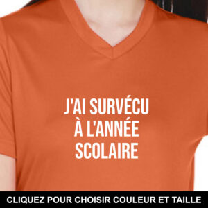 J'ai survécu à l'année scolaire